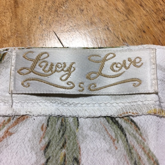 Women’s Vintage Lucy Love Skirt Small Twin Palms - Picture 6 of 6